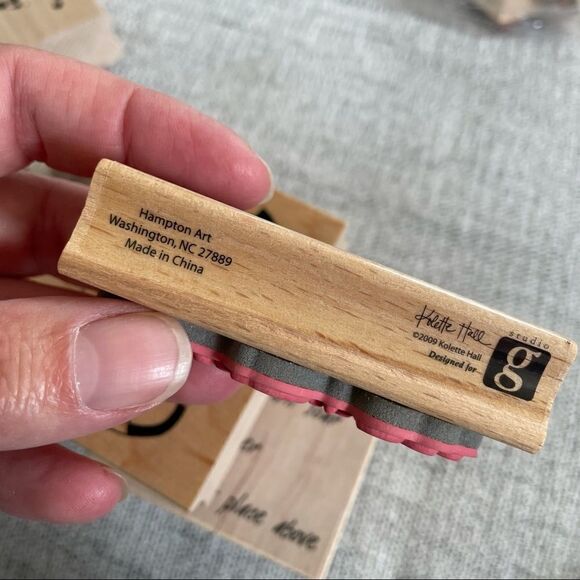 Lot of 23 Rubber Stamps 1lb 12oz Most NEW Scrapbooking Crafting - Picture 14 of 14